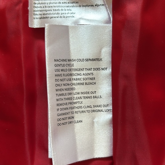 MK Michael Kors Women Red Vest Hoodie Front Zip XS - Picture 5 of 11